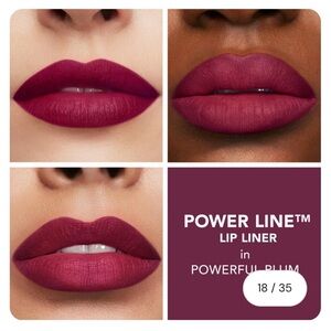 Buxom Power Line Lip Liner in Deep Plum
